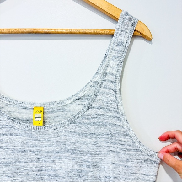 LOLË Grey tank top - Picture 2 of 7